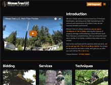 Tablet Screenshot of hitmantree.com